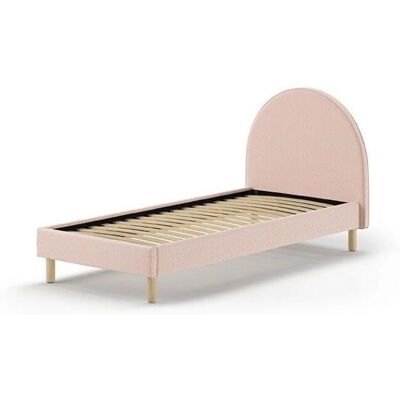Vipack Moon Polsterbett - Rosa, 90x200cm, mit Rahmen & Kopfteil Vipack Moon Polsterbett - Rosa, 90x200cm, mit Rahmen & Kopfteil