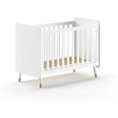 Vipack Witte Billy Kinderbed - Verstelbaar, MDF, 60x120cm Vipack Witte Billy Kinderbed - Verstelbaar, MDF, 60x120cm