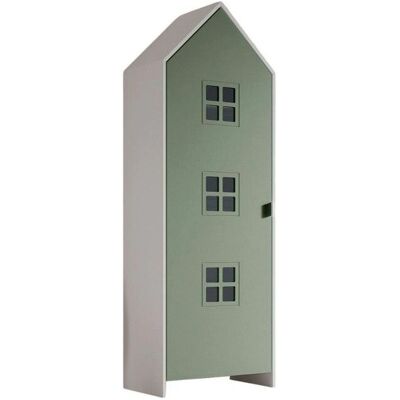 Vipack - Kleiderschrank Casami Bruges mit Tür - Moderner Grüner Schrank Vipack - Kleiderschrank Casami Bruges mit Tür - Moderner Grüner Schrank