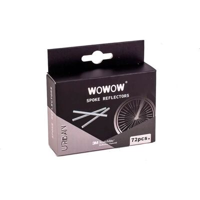 Wowow Fietsreflectoren Set - 72 Stuks - Voor/achter - Veiligheid Wowow Fietsreflectoren Set - 72 Stuks - Voor/achter - Veiligheid