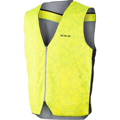 Wowow Gilet de Sécurité Réfléchissant Jaune - Veste de Sécurité - Publicité Wowow Gilet de Sécurité Réfléchissant Jaune - Veste de Sécurité - Publicité