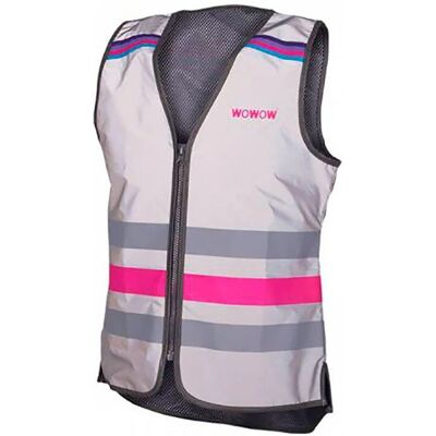 Gilet Réflecteur WOWOW Lucy Full Reflective - Gilet de sécurité réfléchissant - Publicité Gilet Réflecteur WOWOW Lucy Full Reflective - Gilet de sécurité réfléchissant - Publicité