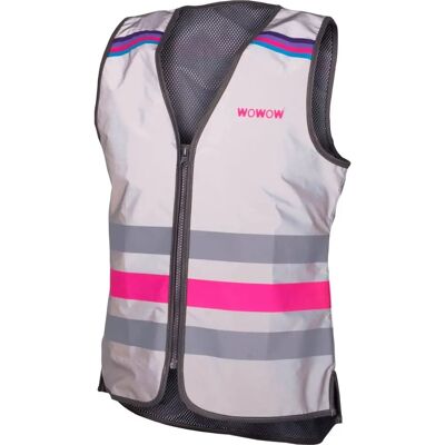 Gilet Réflecteur WOWOW Lucy Full Reflective - Gilet de sécurité réfléchissant - Publicité Gilet Réflecteur WOWOW Lucy Full Reflective - Gilet de sécurité réfléchissant - Publicité