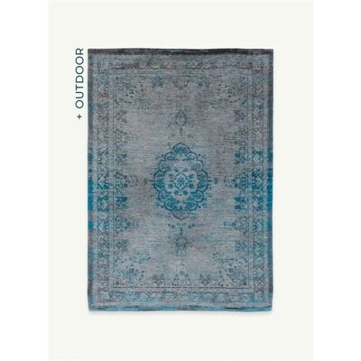 Tapis de luxe gris turquoise Fading World De Poortere - Publicité Tapis de luxe gris turquoise Fading World De Poortere - Publicité