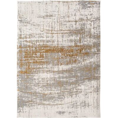 Tappeto Louis de Poortere Griff Giallo/Grigio - 170x240 cm - Design belga moderno Tappeto Louis de Poortere Griff Giallo/Grigio - 170x240 cm - Design belga moderno