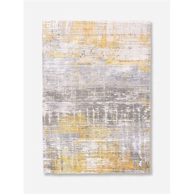 Alfombra Atlantic Streaks Louis de Poortere - Amarillo/Grey 140x200cm Alfombra Atlantic Streaks Louis de Poortere - Amarillo/Grey 140x200cm