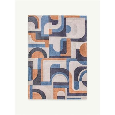 Tappeto Modulo Louis De Poortere - Design Geometrico - Fatto a Mano - Belgio Tappeto Modulo Louis De Poortere - Design Geometrico - Fatto a Mano - Belgio