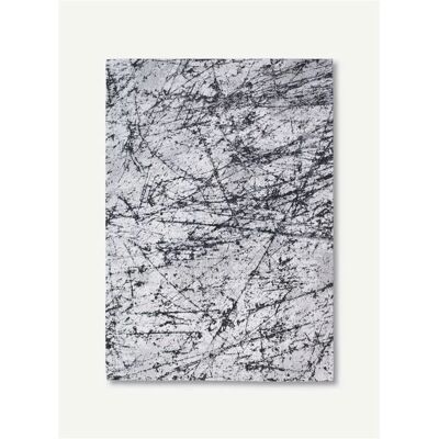 Tappeto Stella Cosmico Bianco di Louis de Poortere - Finitura a mano, Antiscivolo, Cotone Tappeto Stella Cosmico Bianco di Louis de Poortere - Finitura a mano, Antiscivolo, Cotone