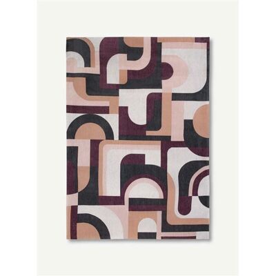 Tappeto Nuance Rosa/Grigio di Louis de Poortere - Design geometrico Tappeto Nuance Rosa/Grigio di Louis de Poortere - Design geometrico