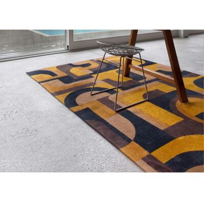 Tappeto Nuance Meyer Giallo Louis de Poortere - 140x200cm Tappeto Nuance Meyer Giallo Louis de Poortere - 140x200cm