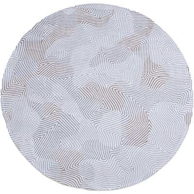 Tappeto rotondo Louis de Poortere Oyster White - Collezione Meditazione Tappeto rotondo Louis de Poortere Oyster White - Collezione Meditazione