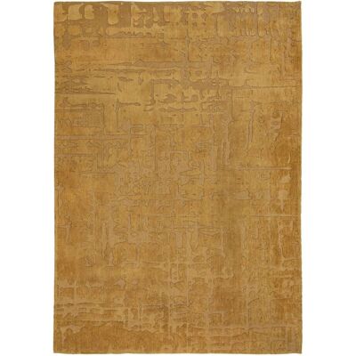 Tapis Jaune Baobab Louis de Poortere - 240x340 cm - Effet Velours - Publicité Tapis Jaune Baobab Louis de Poortere - 240x340 cm - Effet Velours - Publicité