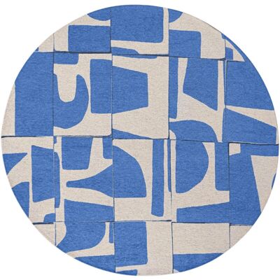 Tapis Louis De Poortere Craft Papercut Campanula - Bleu/ivoire 170x240cm - Publicité Tapis Louis De Poortere Craft Papercut Campanula - Bleu/ivoire 170x240cm - Publicité