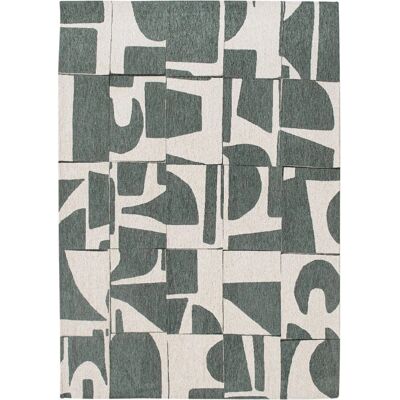Louis De Poortere Craft Papercut Sea Spray - Vert - Tapis - Publicité Louis De Poortere Craft Papercut Sea Spray - Vert - Tapis - Publicité