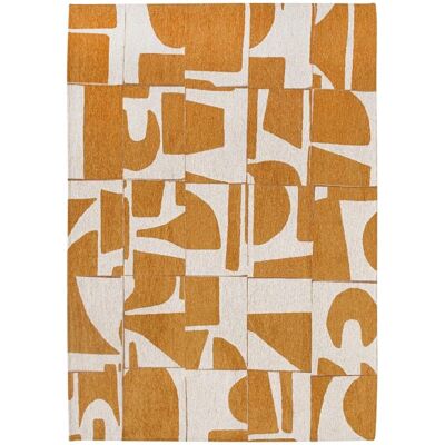 Louis De Poortere Bastelpapierschnitt Curry 9367 - Jaune - Tapis - Publicité Louis De Poortere Bastelpapierschnitt Curry 9367 - Jaune - Tapis - Publicité