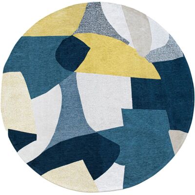 Louis de Poortere Gallery Shapes Duck Song Multicolour Rug - 240cm Louis de Poortere Gallery Shapes Duck Song Multicolour Rug - 240cm