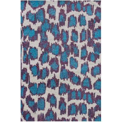 Tapis Bleu Duck Beneffito - 200x280cm - Design Jacquard Élégant - Publicité Tapis Bleu Duck Beneffito - 200x280cm - Design Jacquard Élégant - Publicité