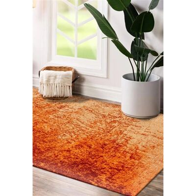 Alfombra Naranja Novatrend - Colección Reflect - 170x240cm Alfombra Naranja Novatrend - Colección Reflect - 170x240cm