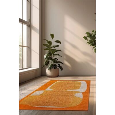 Beneffito Orange Cocktail Teppich - Jacquard, Recycling, Belgien - 240x340cm Beneffito Orange Cocktail Teppich - Jacquard, Recycling, Belgien - 240x340cm