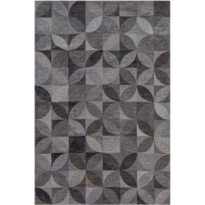 Tapis Rondo Carbone Beneffito - 240x340cm - Publicité Tapis Rondo Carbone Beneffito - 240x340cm - Publicité