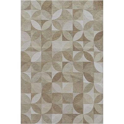 Tapis Beneffito Diamond - 170x240cm - Beige - Rectangulaire Élégant - Publicité Tapis Beneffito Diamond - 170x240cm - Beige - Rectangulaire Élégant - Publicité
