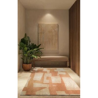 Beneffito Rose 200x280cm Umweltfreundlicher Recycling-Polyester-Teppich - Teppich Beneffito Rose 200x280cm Umweltfreundlicher Recycling-Polyester-Teppich - Teppich