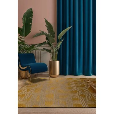 Collection Beneffito Disco - Gâteau au miel - Marron - 80x150cm - Tapis - Publicité Collection Beneffito Disco - Gâteau au miel - Marron - 80x150cm - Tapis - Publicité