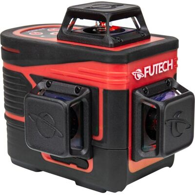 FUTECH MC3D Multicross 3D Laser Kreuzlinien - Rot - 2x 120m - 3 Linien FUTECH MC3D Multicross 3D Laser Kreuzlinien - Rot - 2x 120m - 3 Linien