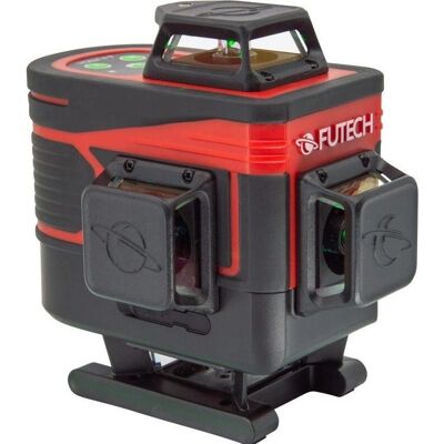 Futech MC4D Multicross 4D Laser compact à lignes croisées - 150m - 3 Lignes - Publicité Futech MC4D Multicross 4D Laser compact à lignes croisées - 150m - 3 Lignes - Publicité