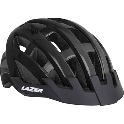 Lazer Compact Helmet - In-Mold, Adjustable, Black Lazer Compact Helmet - In-Mold, Adjustable, Black