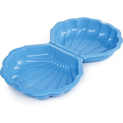 Paradiso Toys Niebieska Muszla Piaskownica - Piaskownica, zabawa wodą, basen z kulami Paradiso Toys Niebieska Muszla Piaskownica - Piaskownica, zabawa wodą, basen z kulami