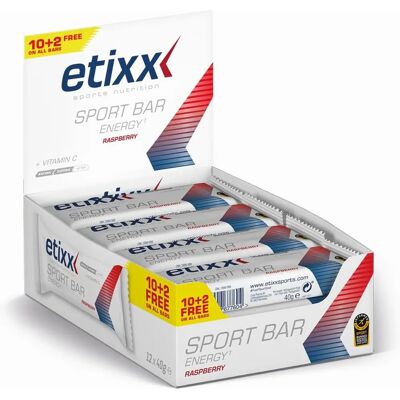 Barra Energetica Raspberries Etixx - Barre energetiche Barra Energetica Raspberries Etixx - Barre energetiche