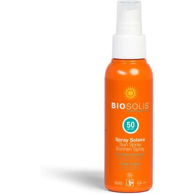Biosolis Organische Sonnenschutzspray SPF 30 - Für Gesicht & Körper Biosolis Organische Sonnenschutzspray SPF 30 - Für Gesicht & Körper