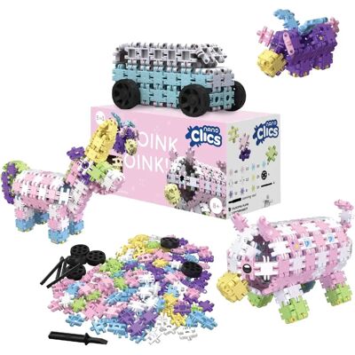 Clics Nano - Fantasy Builders, 250 Stück - Konstruktionsset Clics Nano - Fantasy Builders, 250 Stück - Konstruktionsset