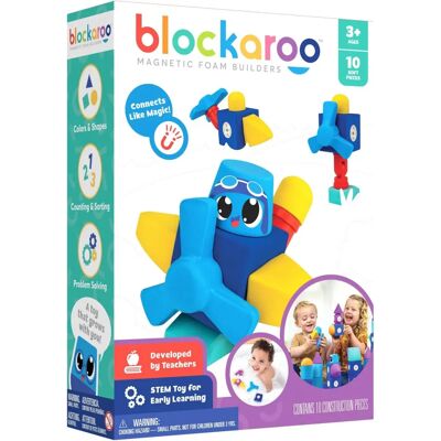 Blockaroo 301002 Kleine Water Speel Schuimblokken - Water Speel - 10 Elementen Blockaroo 301002 Kleine Water Speel Schuimblokken - Water Speel - 10 Elementen
