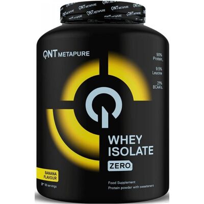QNT Metapure Zero Carb Myseproteinisolat - 2kg QNT Metapure Zero Carb Myseproteinisolat - 2kg