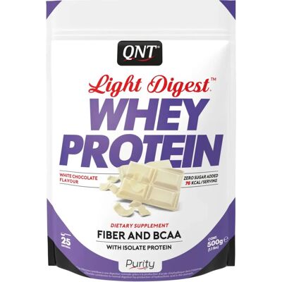 QNT Light Digest Whey Protein - Vanilla 500g - Whey Protein QNT Light Digest Whey Protein - Vanilla 500g - Whey Protein