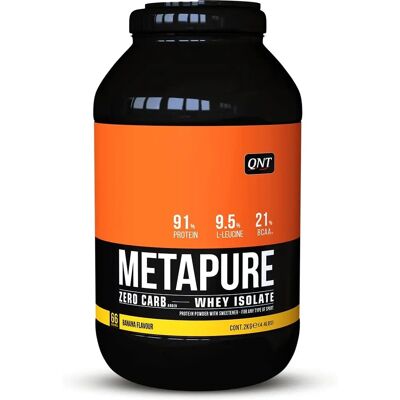 QNT Metapure Banane Protéines - Poudre de Protéines - Publicité QNT Metapure Banane Protéines - Poudre de Protéines - Publicité