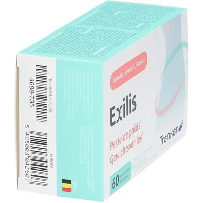 TRENKER - Exilis - 60 capsules - Diet Pill - Publicité TRENKER - Exilis - 60 capsules - Diet Pill - Publicité