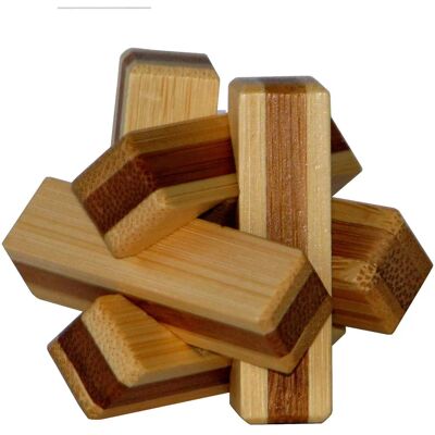 Eureka! 3D Bamboe Houtkachel Puzzel - Houtsoort Eureka! 3D Bamboe Houtkachel Puzzel - Houtsoort