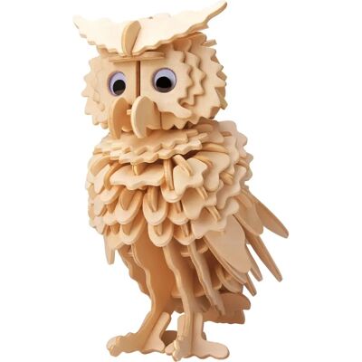 G3 Eureka Gepetto's Workshop Puzzle Hibou en Bois Naturel - Publicité G3 Eureka Gepetto's Workshop Puzzle Hibou en Bois Naturel - Publicité