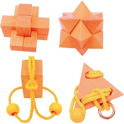 Gigamic CECBE Hirntrainer - Sammlung mit 4 Holzrätseln Gigamic CECBE Hirntrainer - Sammlung mit 4 Holzrätseln