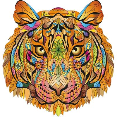 Eureka Szivárványos Fa Puzzle Tigris - 139 darab - Puzzle Eureka Szivárványos Fa Puzzle Tigris - 139 darab - Puzzle