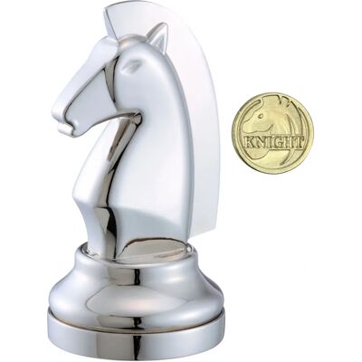Eureka Ritter Silber Schach Rätsel - Schachspiel Eureka Ritter Silber Schach Rätsel - Schachspiel