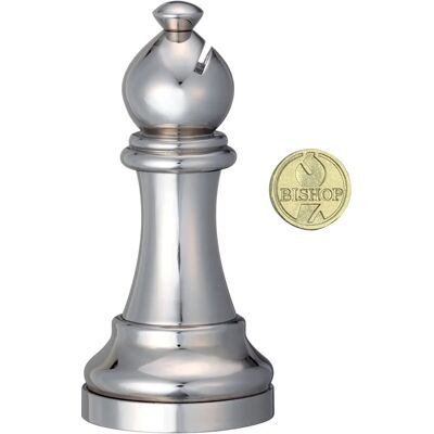 Eureka Bischof Schach Puzzle - Silber Eureka Bischof Schach Puzzle - Silber