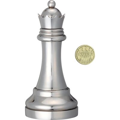 Eureka Damen Schach Puzzle - Silber Eureka Damen Schach Puzzle - Silber