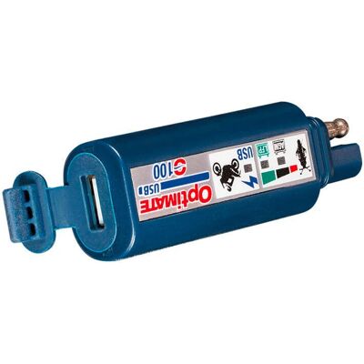 Tecmate O-100 Universele USB-Lader - Motorradbatterij Monitor Tecmate O-100 Universele USB-Lader - Motorradbatterij Monitor