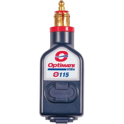Optimate Unisex Doppel-USB-Ladegerät - Wetterfestes Ladegerät für Motorräder Optimate Unisex Doppel-USB-Ladegerät - Wetterfestes Ladegerät für Motorräder