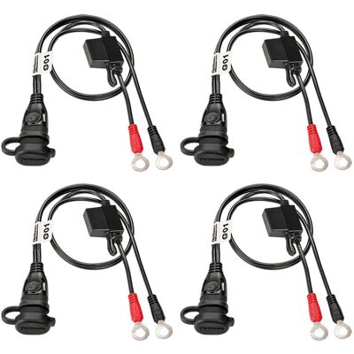 OPTIMATE Waterproof Eyelet Cable SAE Plug - Cable Type OPTIMATE Waterproof Eyelet Cable SAE Plug - Cable Type