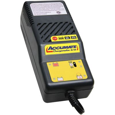 Optimate Battery Charger AccuMate 6/12 Volt - Battery Charger Optimate Battery Charger AccuMate 6/12 Volt - Battery Charger